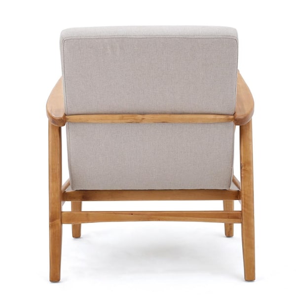 Mercana Home Brayden Light Brown Wood w/ Beige Fabric Seat Accent Chair -  ShopStyle Armchairs & Recliners
