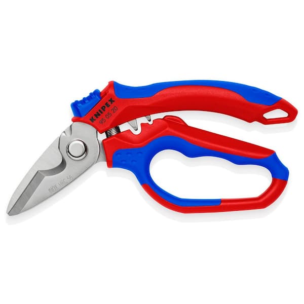 Knipex 6-1/4 in. Electrician's Scissor Snips - (9505155SBA) for sale online