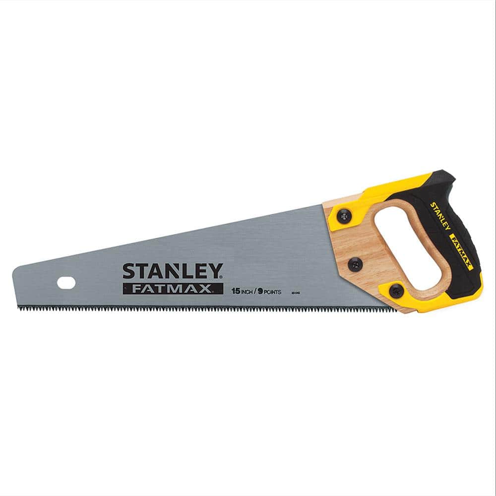 Stanley 15 in. FATMAX - Depot 20-045 Saw Wood with Handle Home Hand The