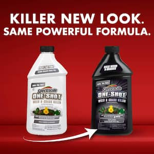 One Shot Weed and Grass Killer 32oz Concentrate Kills the Root