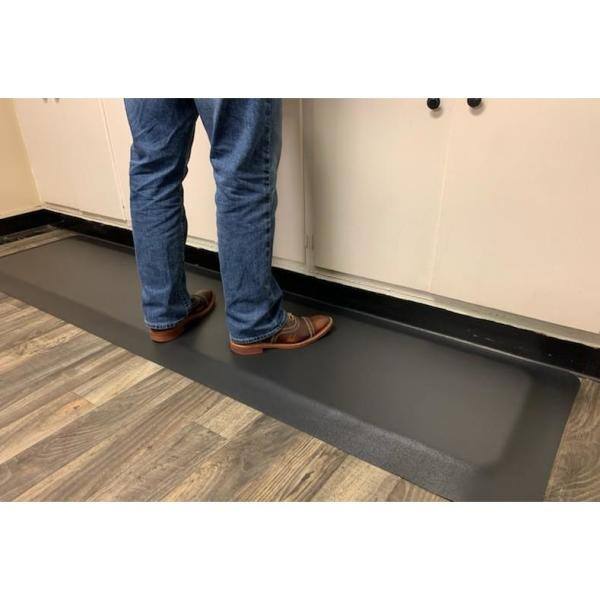 Rhino Anti-Fatigue Mats Industrial Smooth 3 ft. x 16 ft. x 1/2 in.  Commercial Floor Mat Anti-Fatigue IS36X16 - The Home Depot