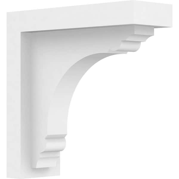 Ekena Millwork Standard Warren 2 in. W x 6 in. H x 6 in. D Signature Urethane Polyurethane Bracket