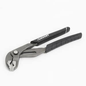 10 in. Quick Adjusting Groove Joint Pliers with Curved Jaw