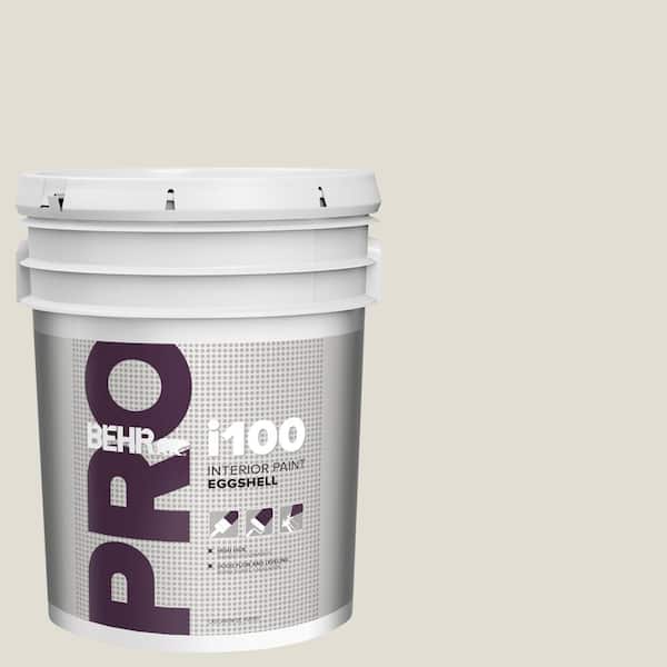 BEHR PRO 5 gal. #N220-1 Spun Wool Eggshell Interior Paint