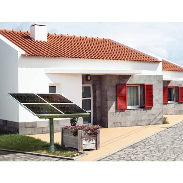 6000W Complete Solar Panel Kit Solar Power Generator 100A Home 110V Grid  System