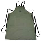 Graintex 5-Pocket Canvas Tool Work Apron in Green CA2316