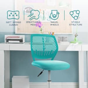 Adjustable Office Turquoise Swivel Home Computer Desk Chair