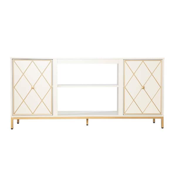 Marradi Media Console w/Storage - Cream