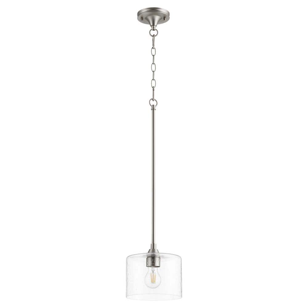 Dakota 1-Light Satin Nickel Pendant price history on PriceWatchPro