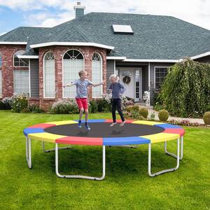12 ft. Trampoline Replacement Safety Pad Universal Trampoline Cover Multi-Color