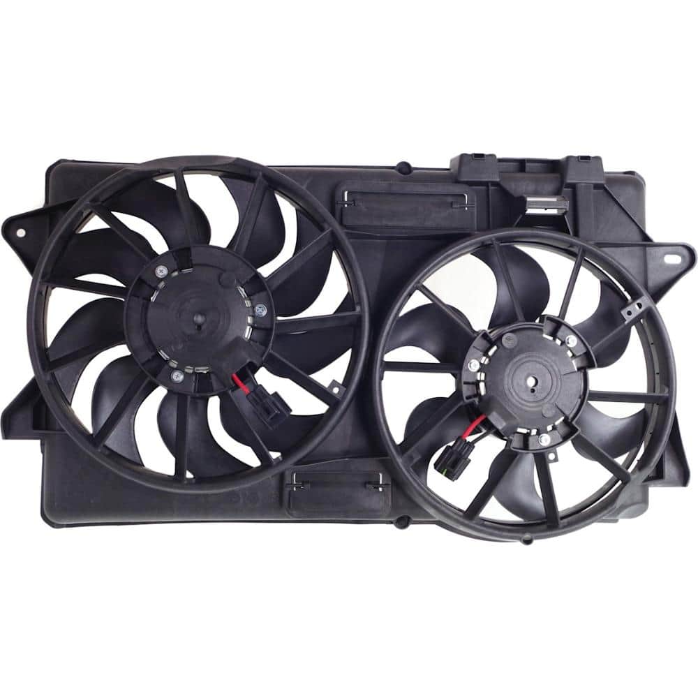 Cooling Fan Assembly Compatible with Ford Mustang 2015-2022 Radiator Fan, 2.3L, Dual fan price history on PriceWatchPro