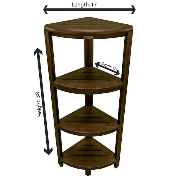 Transparent Acrylic Shelf, Crevice Cabinet Layered Compartment