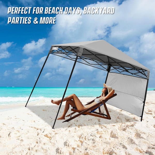 Day Tripper 8 ft. x 8 ft. Slant Leg Light-Weight Compact Portable Canopy