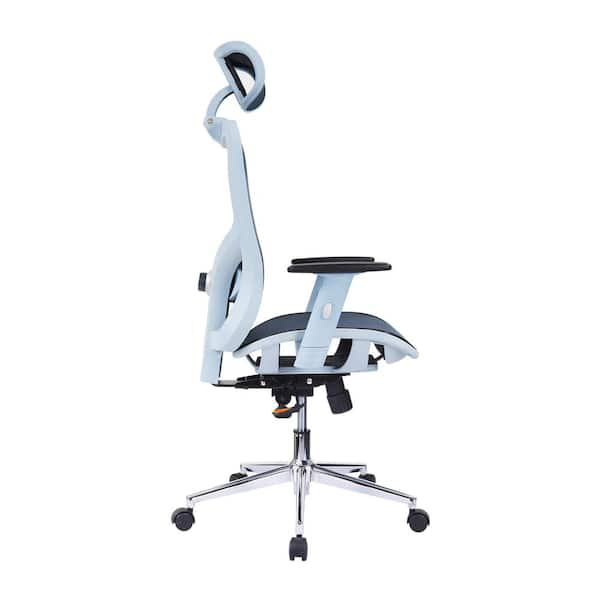 Techni Mobili  Truly Ergonomic Mesh Office Chair with Headrest