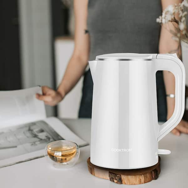 Classic Cuisine 7-Cup Stainless-Steel Interior Electric Kettle