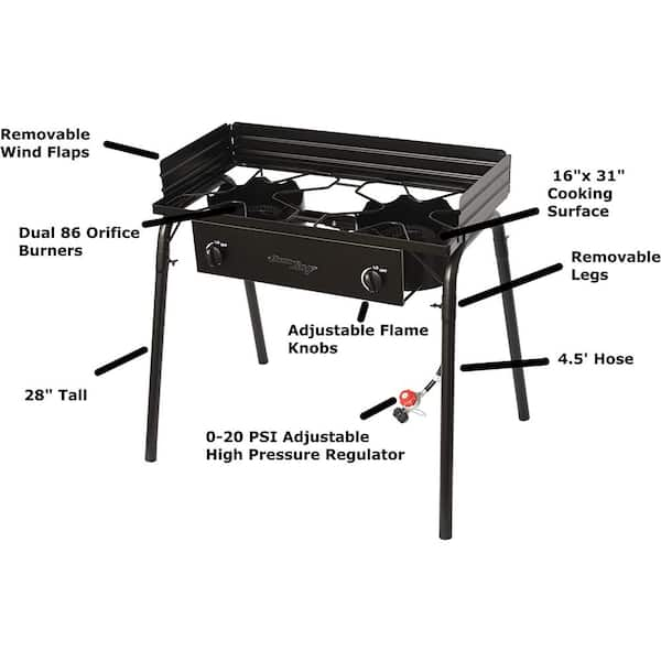 Click2Cook SELECT Butane or Propane Powered Stove - Wall Lenk Corporation