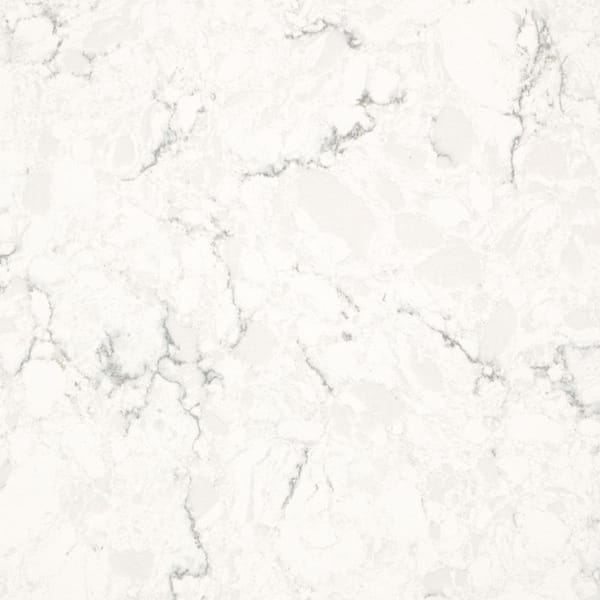 VIATERA 3 in. x 3 in. Quartz Countertop Sample in Forte