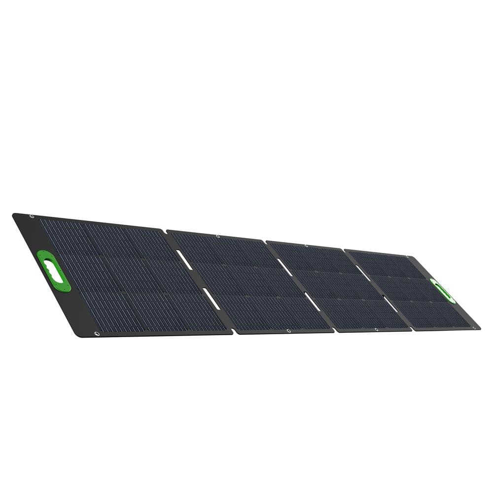 YOSHINO Foldable 200W Monocrystalline Portable Solar Panel for Electric  Solar Generators, Water-Resistant IP67, Off-Grid SP200 - The Home Depot