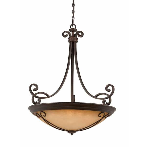 Lumenno International Charry 10-Light Bronze Pendant