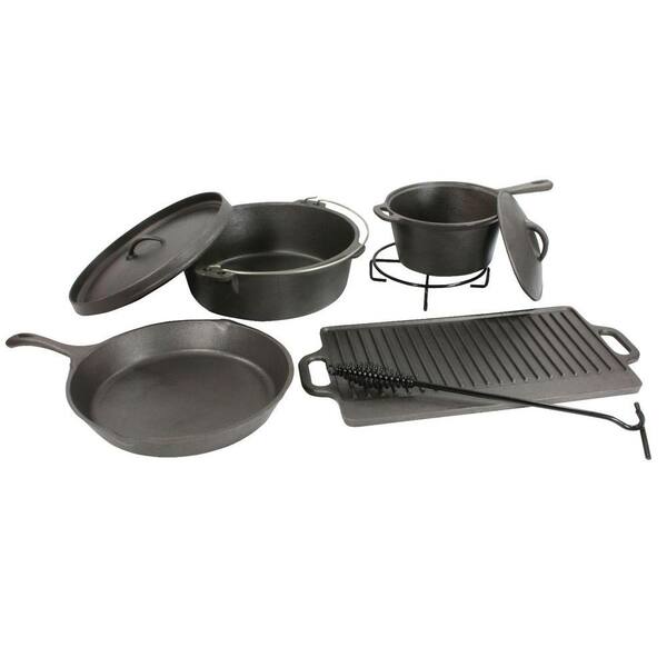 Sportsman 8-Piece Cast Iron Cookware Set -DISCONTINUED