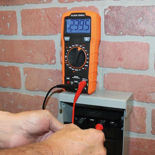 Klein Tools - 600-Volt Digital Multi-Meter, Manual-Ranging