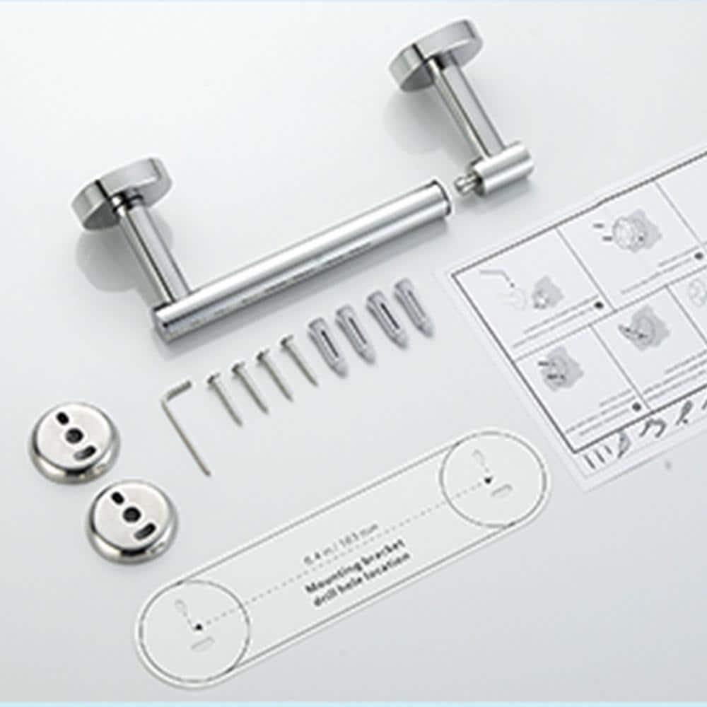 Chrome Stainless Steel Wall Mounted Toilet Paper Holder