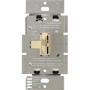 Toggler Dimmer Switch for Magnetic Low-Voltage, 600-Watt/3-Way, Ivory (AYLV-603P-IV)