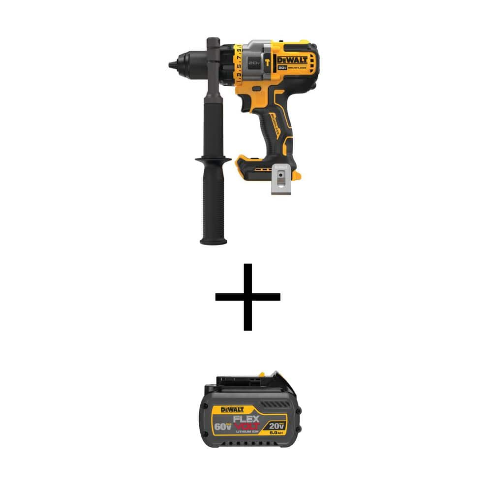 DEWALT 1/2-in 20-volt Max-Amp Variable Speed Brushless Hybrid