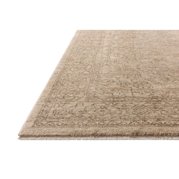 Newman Taupe / Bone 9 ft. 6 in. x 13 ft. Traditional Area Rug