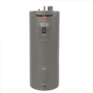 Gladiator 55 Gal. Tall 12 Year 4500/4500-Watt Smart Electric Water Heater with Leak Detection and Auto Shutoff