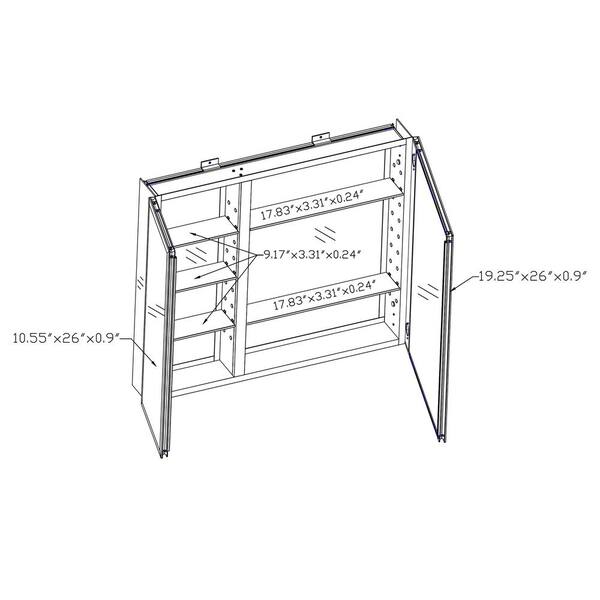 Seamless Medicine Cabinet – Cre8 NYC