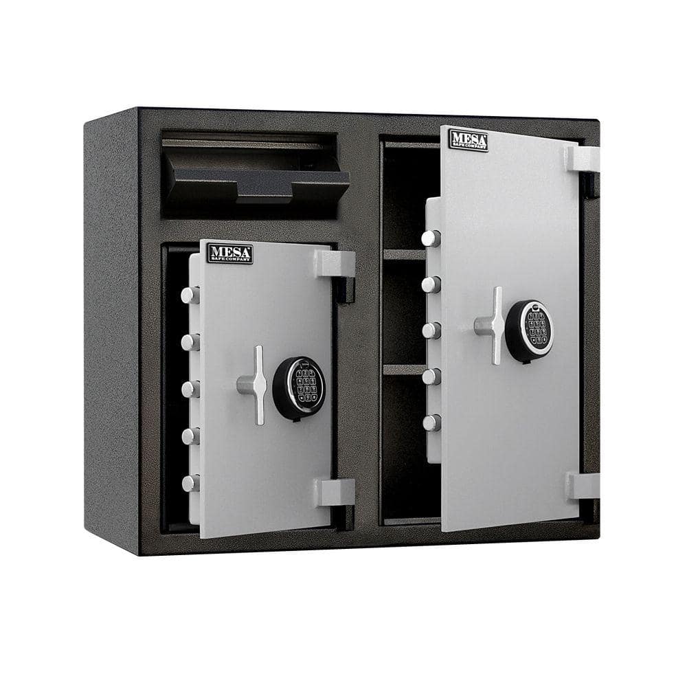 6.7 cu. ft. All Steel Depository Safe with Two Electronic Locks in 2-Tone, Black and Grey price history on PriceWatchPro