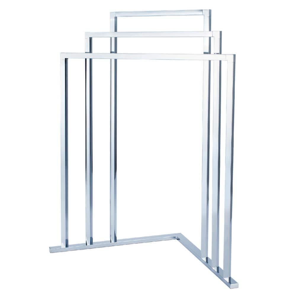 Edenscape L-Shape 3-Bar Towel Rack in Polished Chrome price history on PriceWatchPro
