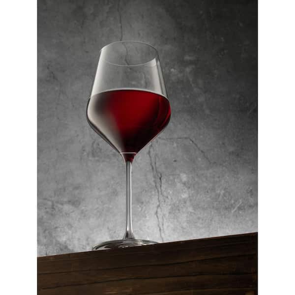 JoyJolt Layla 17 oz. Crystal Red Wine Glasses (Set of 8) MC202116 - The  Home Depot