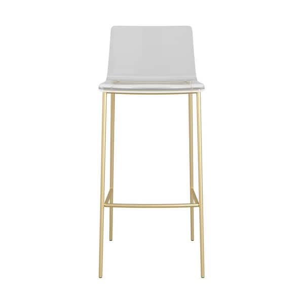 Low back deals acrylic counter stools