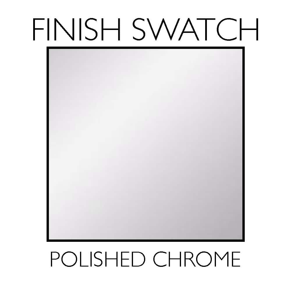 Elegant 6-Light Polished Chrome Vanity Wall Fixture
