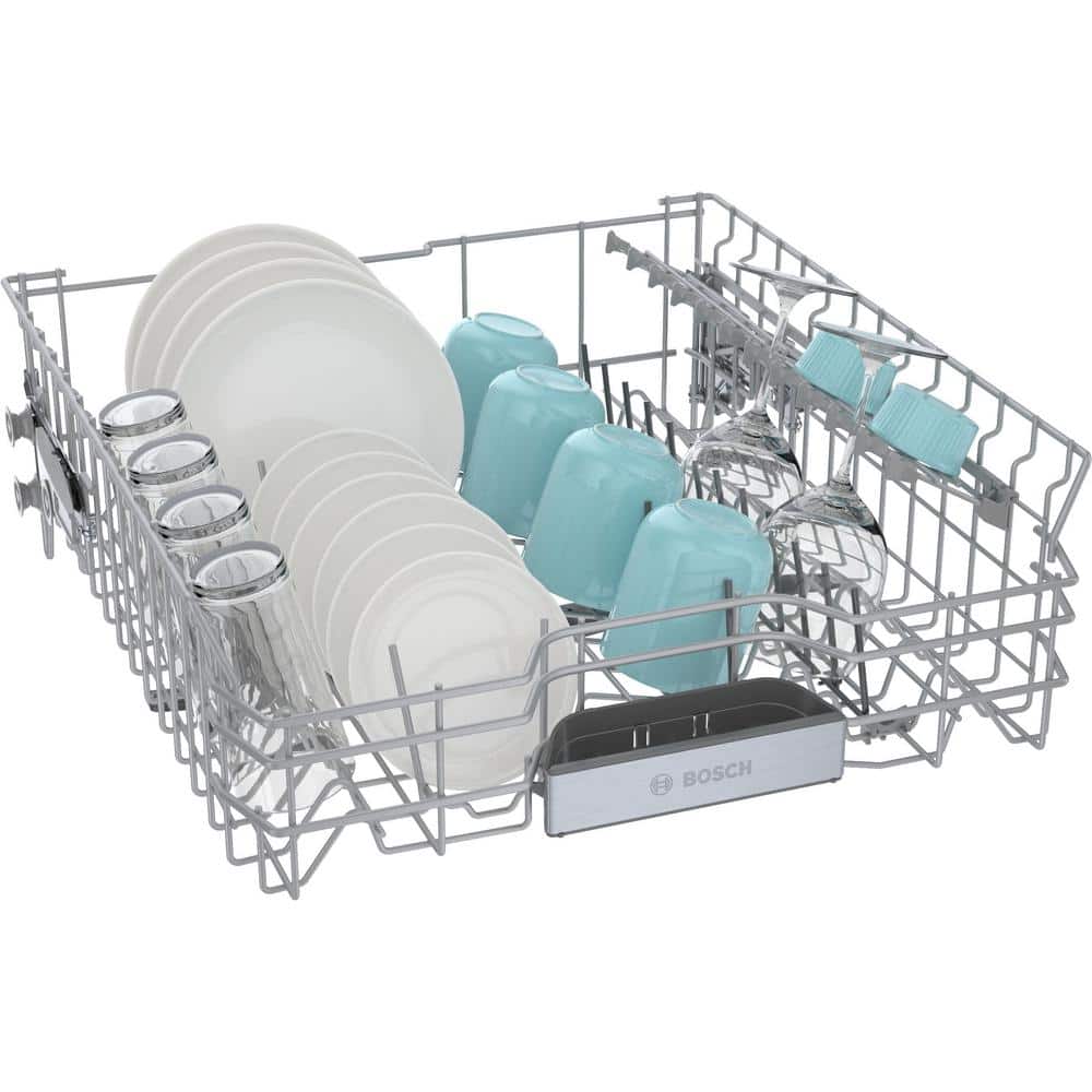 24" Stainless Steel Built-In Smart Dishwasher with Top Control