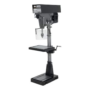 15 in. Variable-Speed Floor Drill Press with 1/2 in. Chuck, 1 HP, 220/440V 3Ph (‎J-A5818)