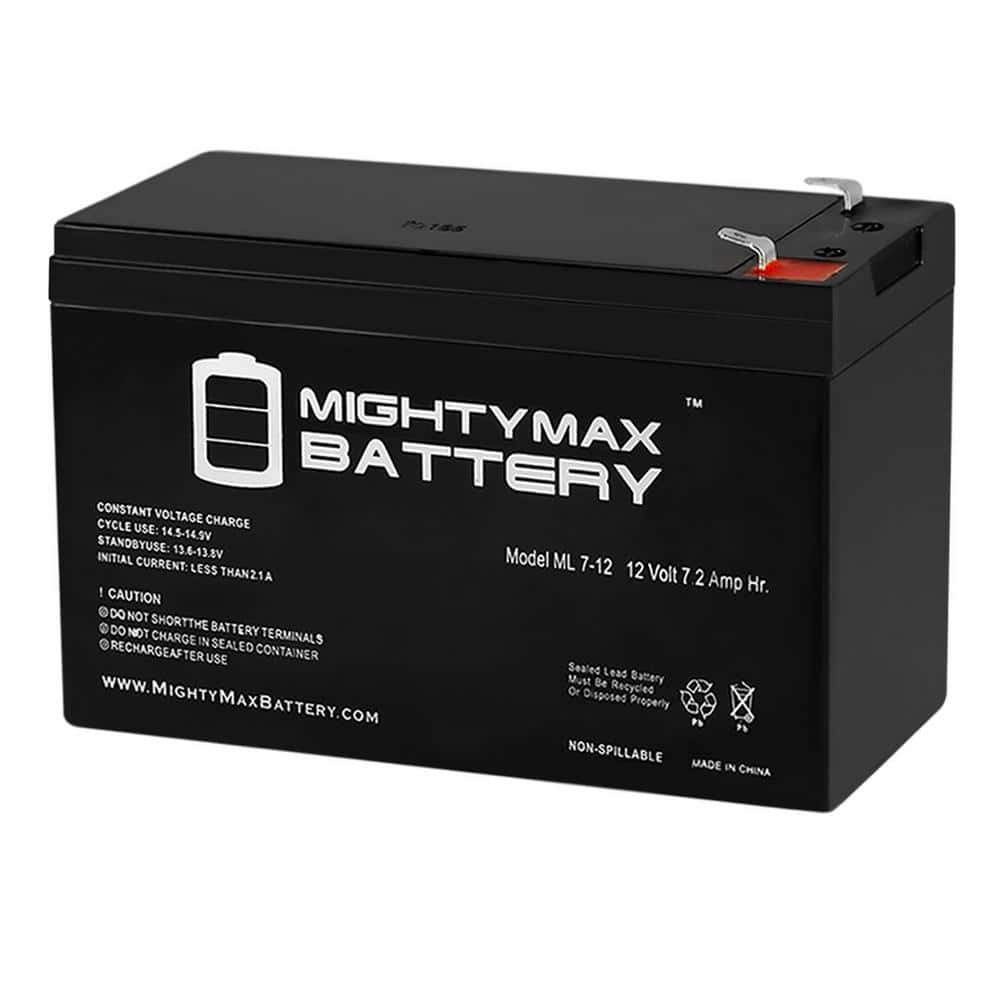 MIGHTY MAX BATTERY 12V 7.2AH Battery for Aqua-Vu AV715C Underwater Camera + 12V Charger -  MAX3509080