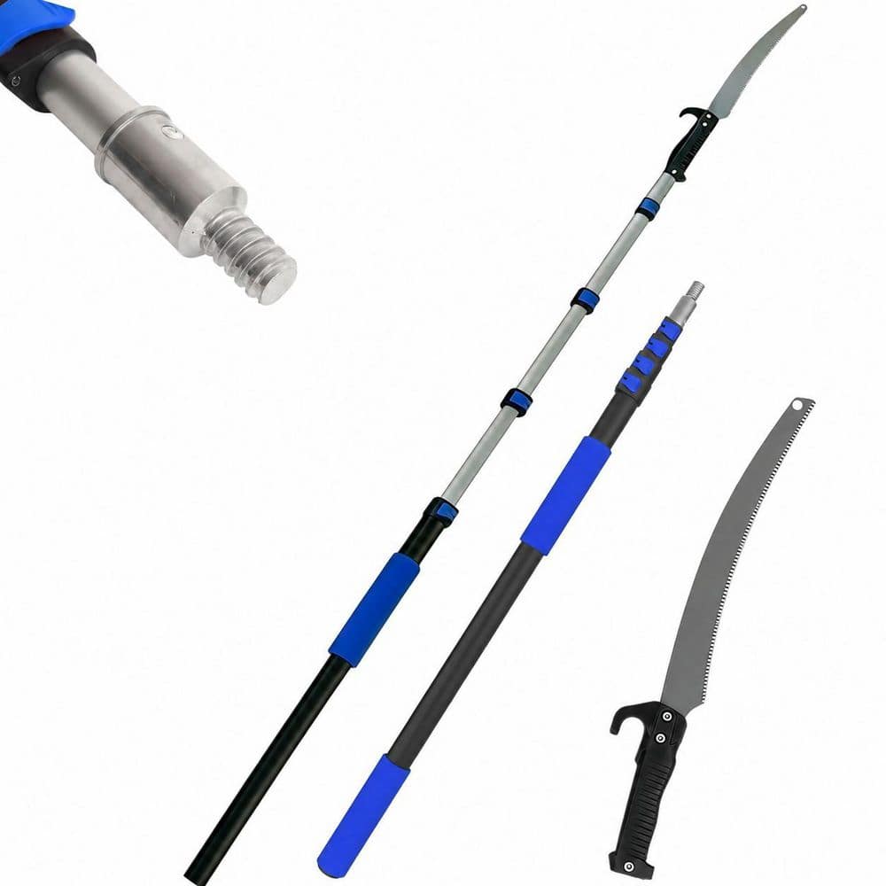 19 in. Carbon Steel Blade Pruning Saw Telescoping Extension Pole Saw 5-20FT Anti-Slip Handle for Tree Trimming price history on PriceWatchPro