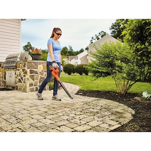 BLACK+DECKER 40V MAX Brushless Cordless Battery Powered String Trimmer (1)  2Ah Battery & Charger & Leaf Blower (Tool Only) LCC140 - The Home Depot