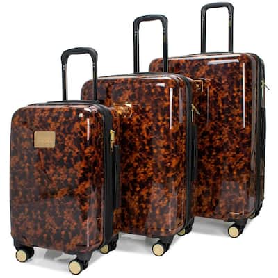 Essence 3-Piece Tortoise Expandable Luggage Set