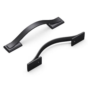 Dover 3-3/4 in. (96 mm) Matte Black Cabinet Pull (10-Pack)