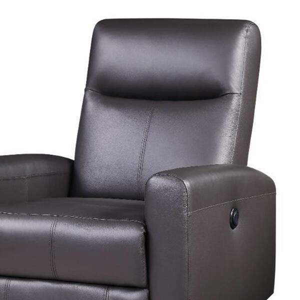 Grain Leather Match Recliner, Top Grade Leather Recliners