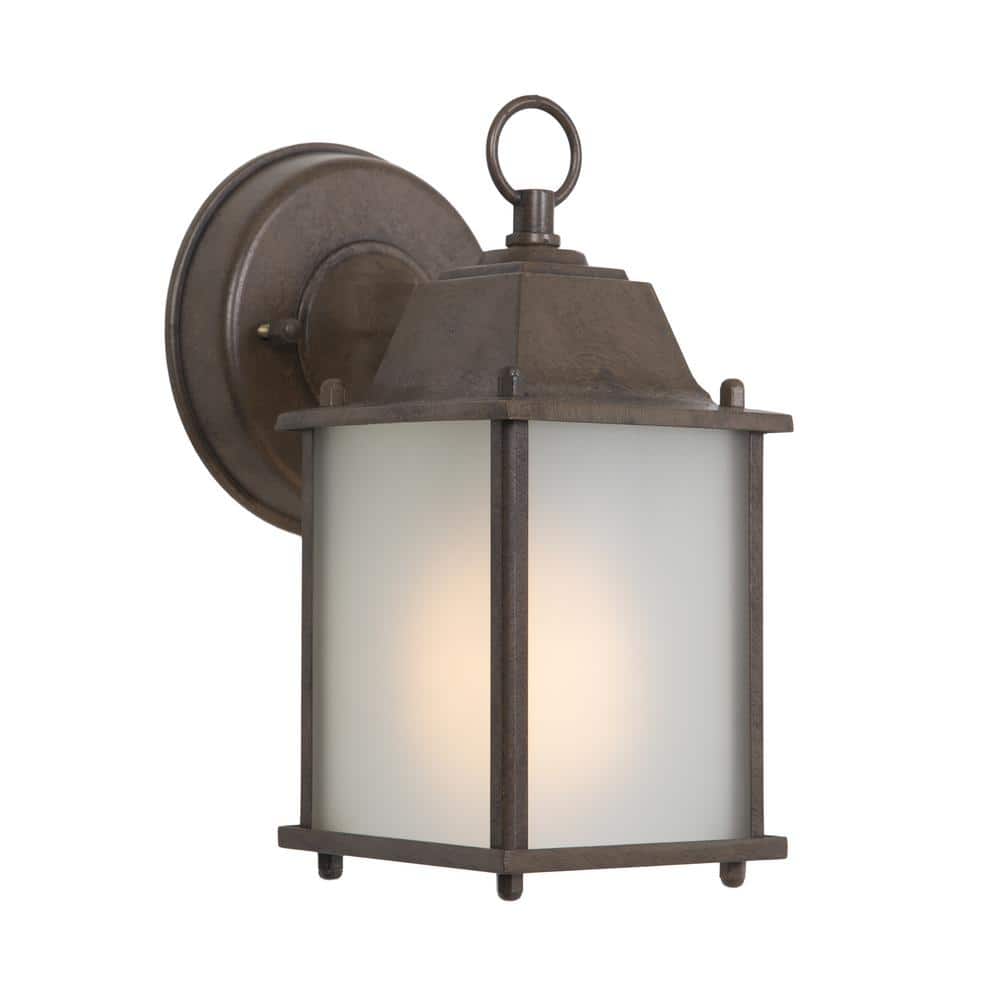 UPC 845805001070 product image for Tara Collection 1-Light Brown Outdoor Wall Lantern Sconce | upcitemdb.com