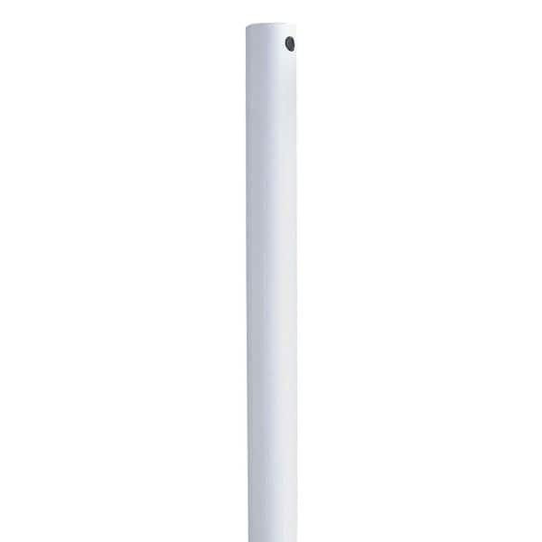 Progress Lighting AirPro 18 in. White Extension Downrod