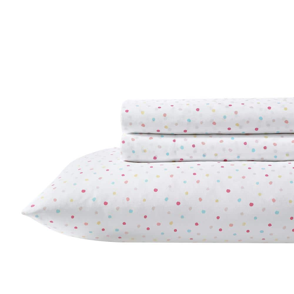 The Farmhouse Mae Microfiber Sheet Set, Pink, Twin XL