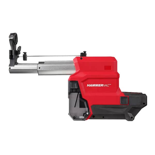 Milwaukee M18 18-Volt Lithium-Ion Cordless HammerVac HEPA Filtered 1-1/8 in. Dust Extractor (Tool-Only)