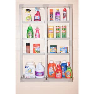 32 in. x 48 in. Organization Kit with Uni-Frame including 8 Durable PVC Shelves