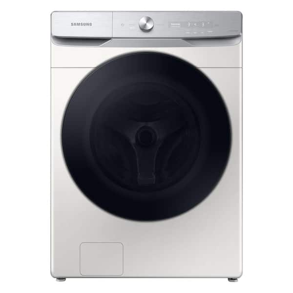 Samsung 5 cu. ft. Smart High-Efficiency Front Load Washer with Smart Dial and Super Speed in Ivory